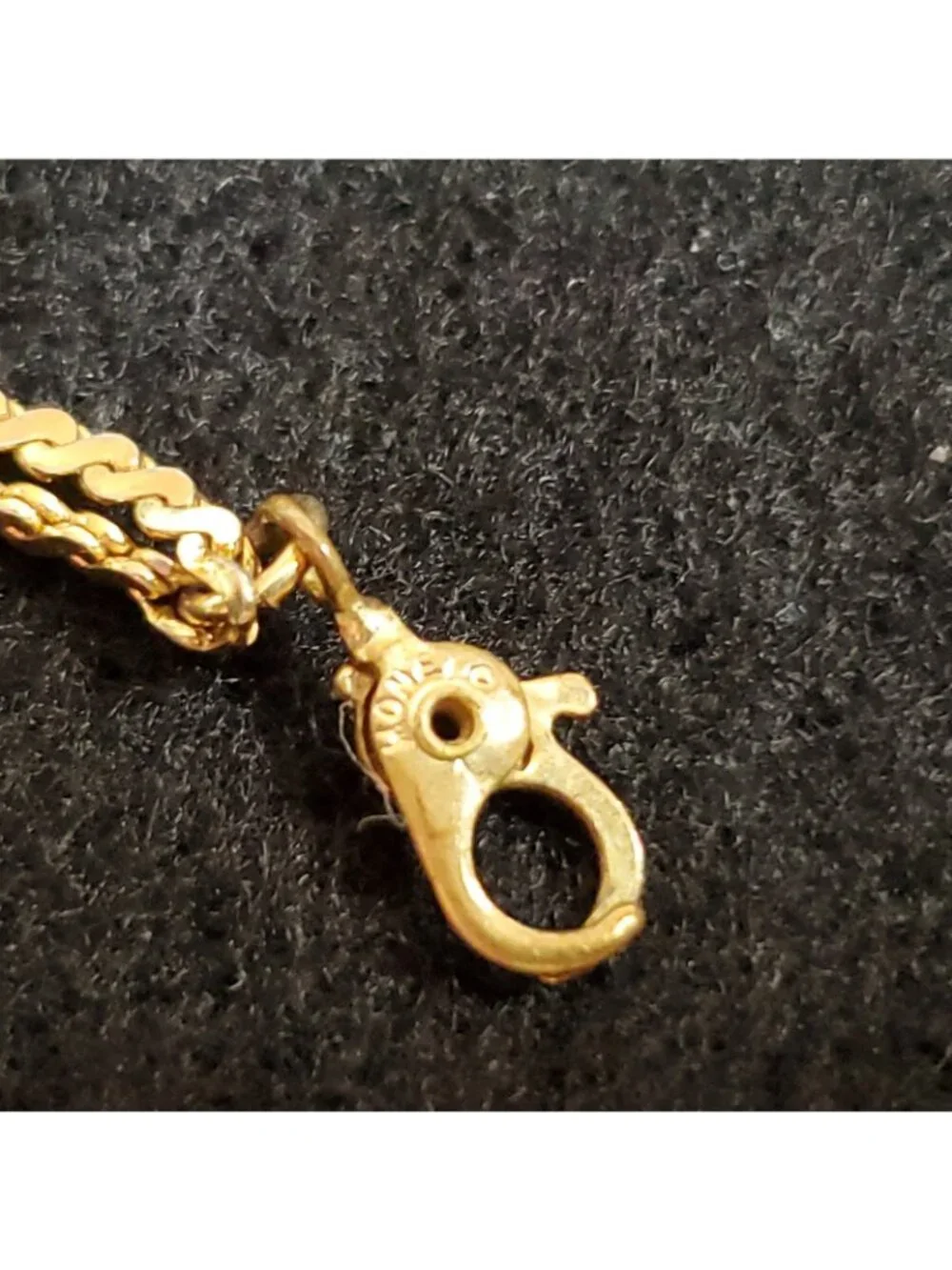 Gold Tone Bracelet Lot of 8 Chain 6-7.5